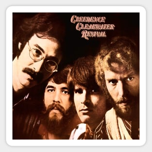 vintage Clearwater Revival Sticker